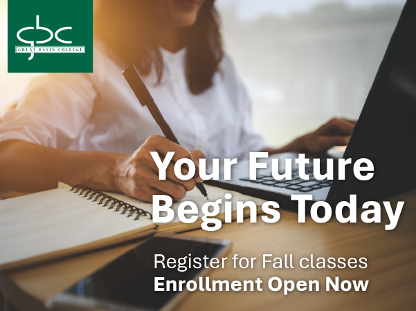 Enroll now graphic.