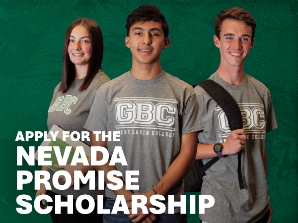 NV Promise Scholarship logo and information graphic.