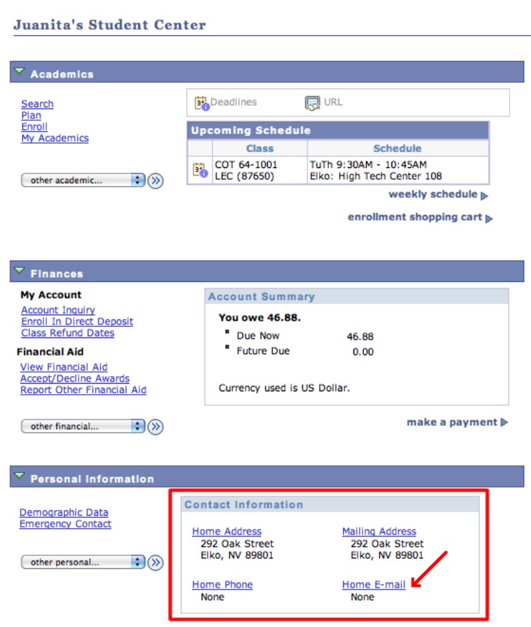 Email Example Changing Mailing Address 