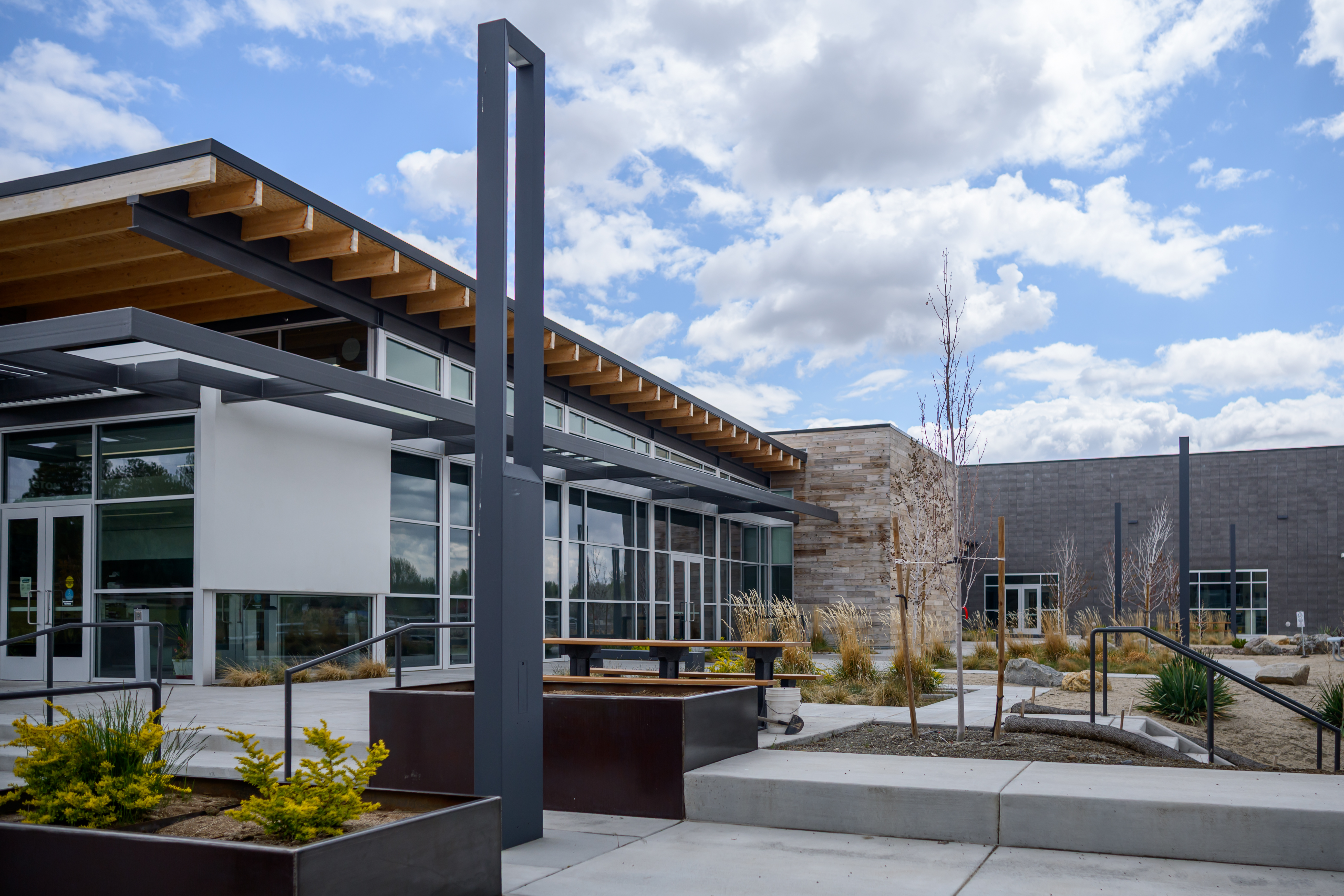 Winnemucca Campus Building and Sidewalks