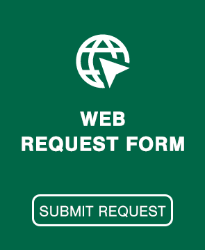 Web icon with web request submission text.