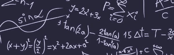 Mathematics Department For Students page title graphic.