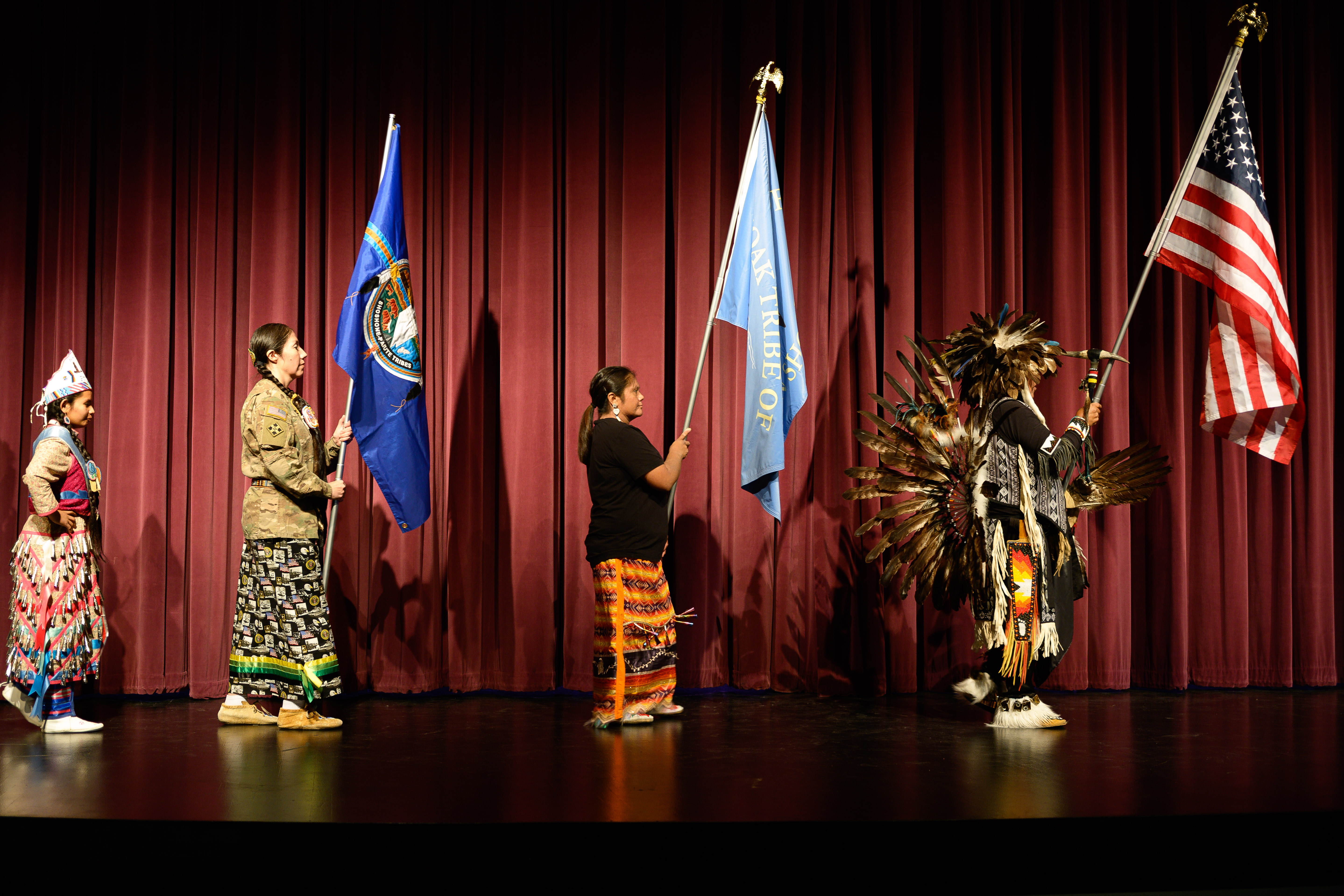 Native American Heritage Month 2025 Flag Ceremony at Great Basin College