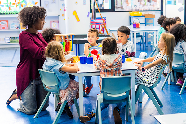 Teacher and Students