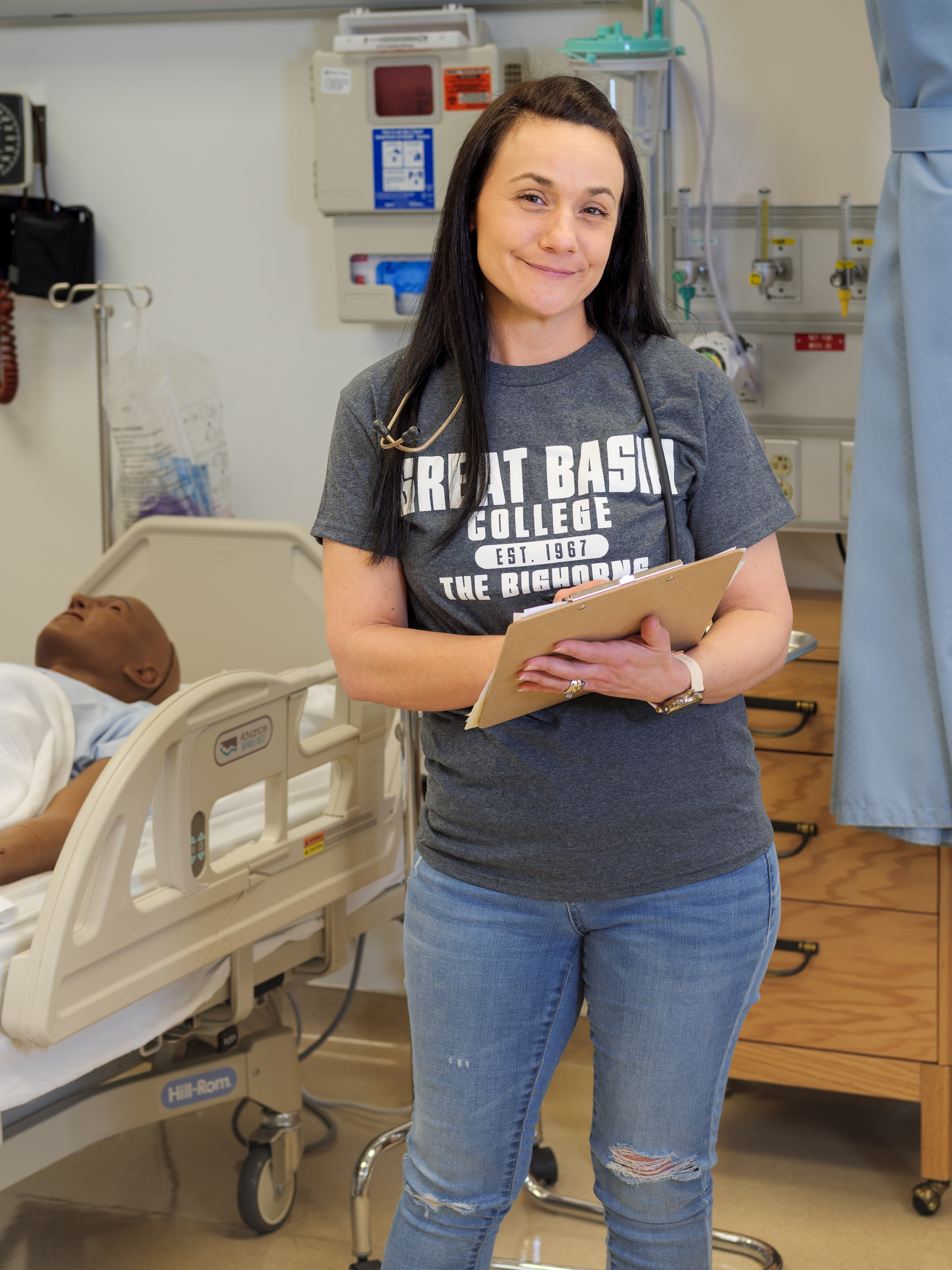 RN to BSN Nursing students smiling at the camera