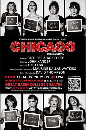 Chicago poster art and show information.