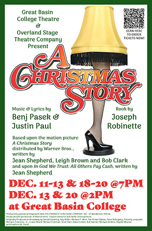 A Christmas Story: The Musical! poster art and show information.